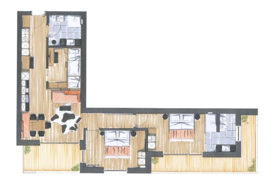 Chalet Nora San Vigilio Di Marebbe Kültér fotó